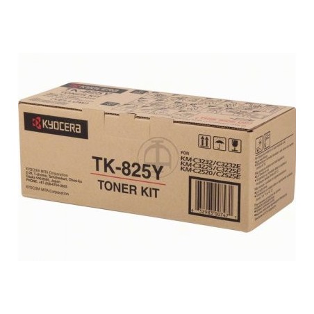 KYOCERA TK-825Y cartuccia toner 1 pz Originale Giallo