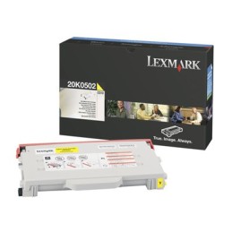 Lexmark 20K0502 cartuccia toner 1 pz Originale Giallo