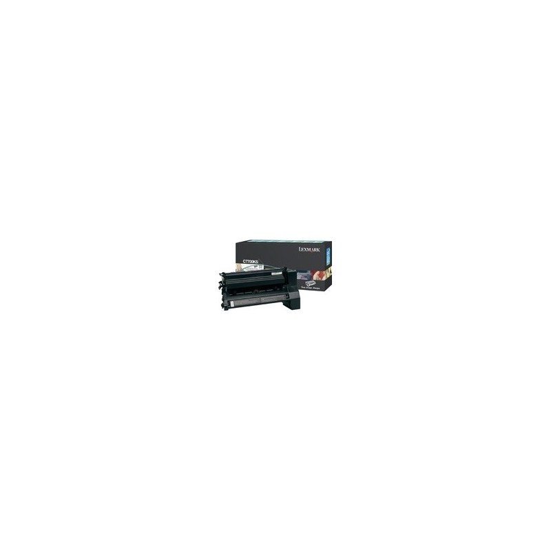 Lexmark Black Return Program Print Cartridge for C770 C772 cartuccia toner Originale Nero