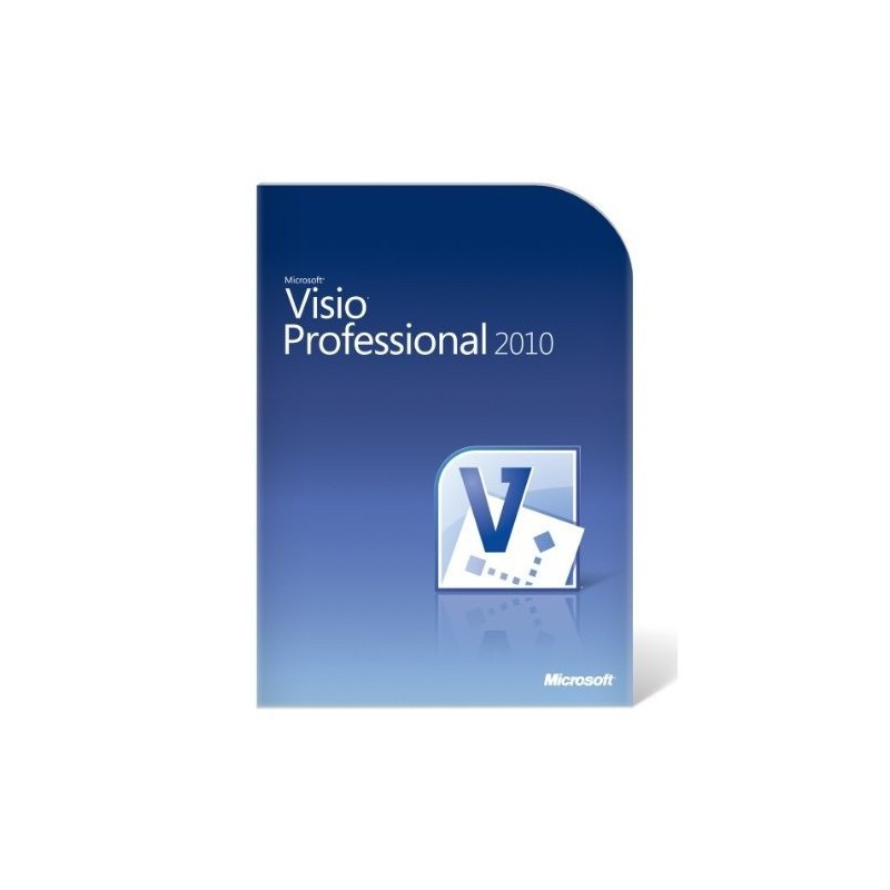 Microsoft Visio Professional 2010 Editor grafico 1 licenza e