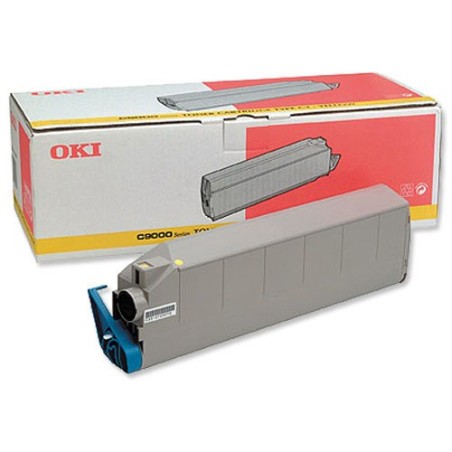 OKI Yellow Toner Cartridge for C9300 C9500 cartuccia toner Originale Giallo