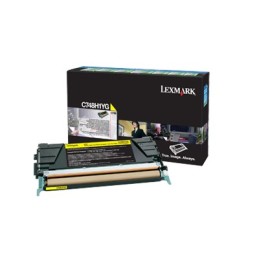 Lexmark C748H1YG cartuccia toner 1 pz Originale Giallo