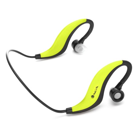 NGS Artica Runner Auricolare Wireless A clip Sport USB tipo A Bluetooth Nero, Giallo