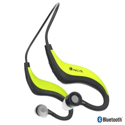 NGS Artica Runner Auricolare Wireless A clip Sport USB tipo A Bluetooth Nero, Giallo