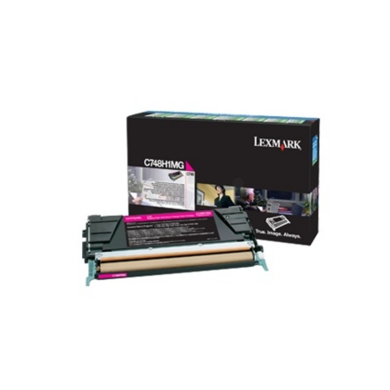 Lexmark C748H3MG cartuccia toner 1 pz Originale Magenta