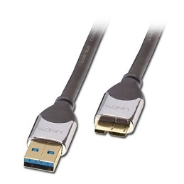 Lindy 41618 cavo USB 1 m USB A Micro-USB B Blu