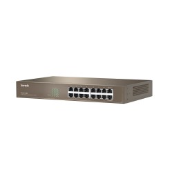 Tenda 16-port Gigabit Ethernet Switch Non gestito Blu