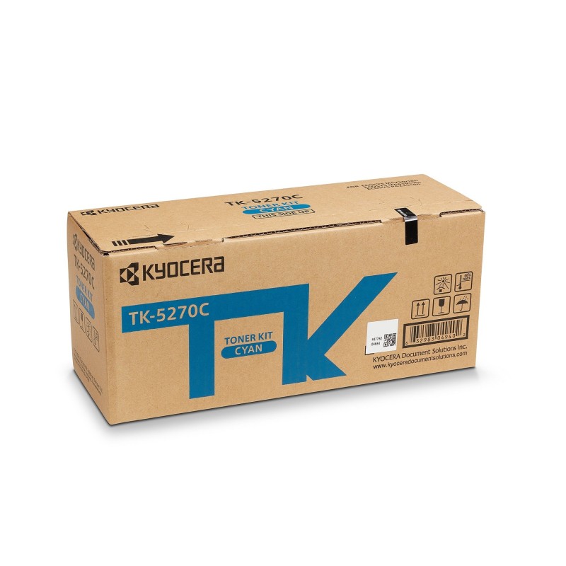 KYOCERA TK-5270C cartuccia toner 1 pz Originale Ciano