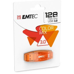 Emtec C410 unità flash USB 128 GB USB tipo A 2.0 Arancione