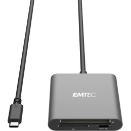 Emtec ECCAREADT610C lettore di schede USB 3.1 Grigio
