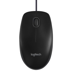 Logitech B100 mouse Ambidestro USB tipo A Ottico 800 DPI