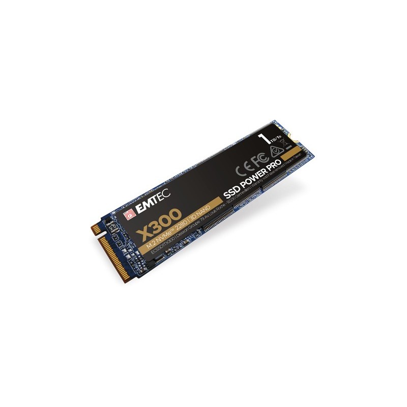 Emtec X300 M.2 1 TB PCI Express 3.0 3D NAND NVMe