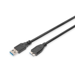 Digitus Cavo di connessione USB 3.0, A M - micro B M