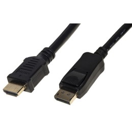 Link Accessori LKCDPH18 cavo e adattatore video 1,8 m DisplayPort HDMI tipo A (Standard) Nero