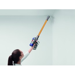 Dyson V8 Absolute + aspirapolvere senza filo Grigio, Nichel, Giallo Senza sacchetto