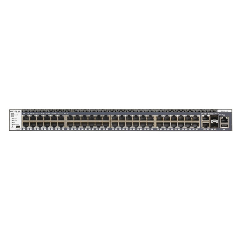 M4300-52G - Switch - L3 - managed - 2 x 10/100/1000/10000 + 2 x 10 Gigabit SF...