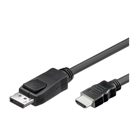 Alcasa HDMI 5m DisplayPort Nero