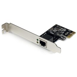StarTech.com Scheda di Rete Ethernet PCI express x4 ad 1 porta da 10Gb - Adattatore PCIe NIC Gigabit Ethernet a doppio profilo