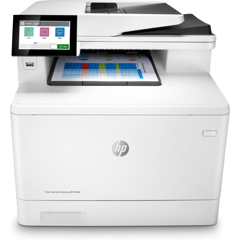 Color LaserJet Enterprise MFP M480f - Multifunktionsdrucker - Farbe - Laser -...