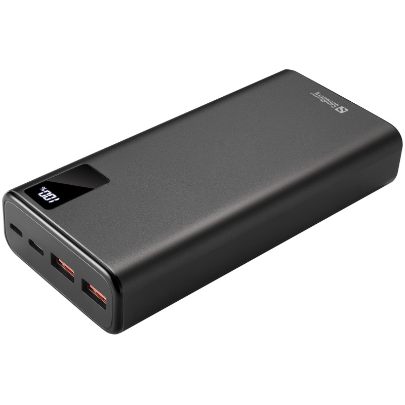 SANDBERG Powerbank 20000 mAh USB-C PD 20W schwarz