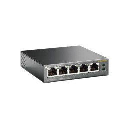 TP-Link TL-SG1005P Non gestito Gigabit Ethernet (10 100 1000) Supporto Power over Ethernet (PoE) Nero