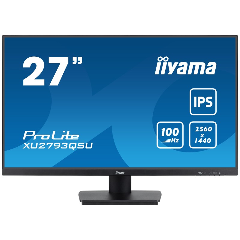 iiyama ProLite XU2793QSU-B6 Monitor PC 68,6 cm (27") 2560 x 1440 Pixel Wide Quad HD LED Nero