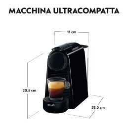 De’Longhi Essenza Mini EN85.B Automatica Manuale Macchina per caffè a capsule 0,6 L