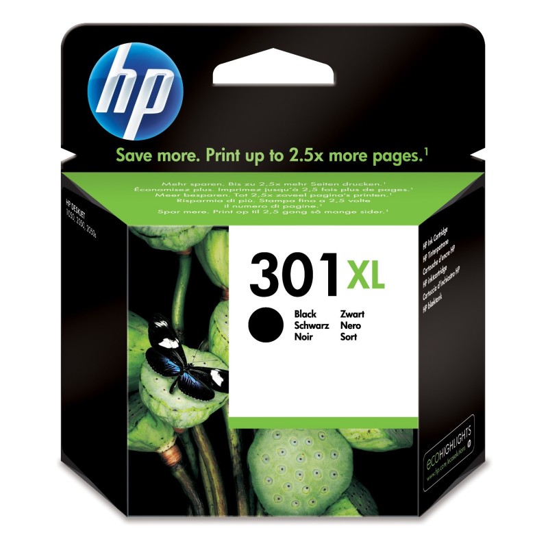 HP 301XL Original Druckerpatrone Nero CH563EE