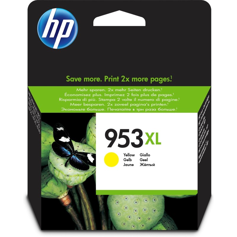 HP 953XL Original Druckerpatrone Gelb F6U18AE per ca. 1.600 Seiten