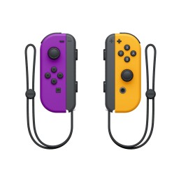 Nintendo Joy-Con Nero, Arancione, Viola Bluetooth Gamepad Analogico Digitale Nintendo Switch