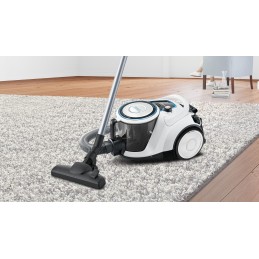 Bosch Serie 6 BGC41LSIL aspirapolvere a traino A cilindro Secco 600 W Senza sacchetto