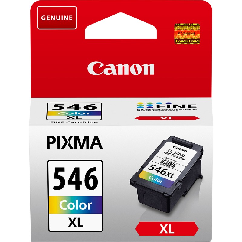 Canon PG-546XL ink cartridge 1 pc(s) Original High (XL) Yield Cyan, Magenta, Yellow