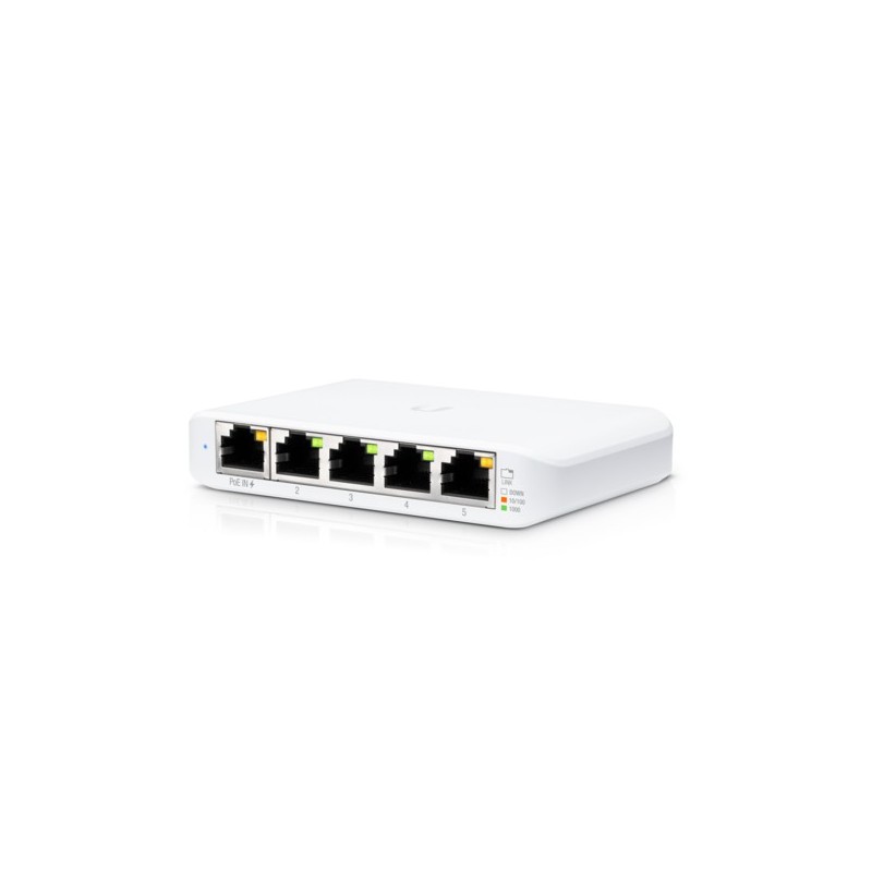 UniFi Switch USW Flex Mini - Switch - managed - 4 x 10/100/1000 + 1 x 10/100/...