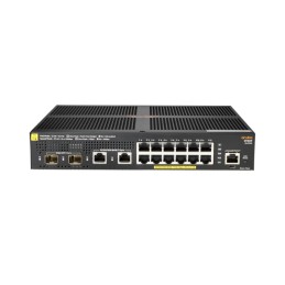 Aruba 2930F 12G PoE+ 2G 2SFP+ Gestito L3 Gigabit Ethernet (10 100 1000) Supporto Power over Ethernet (PoE) 1U Nero