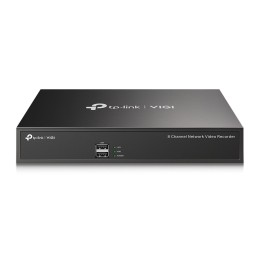 TP-Link VIGI NVR1008H Videoregistratore di rete (NVR) 1U Nero