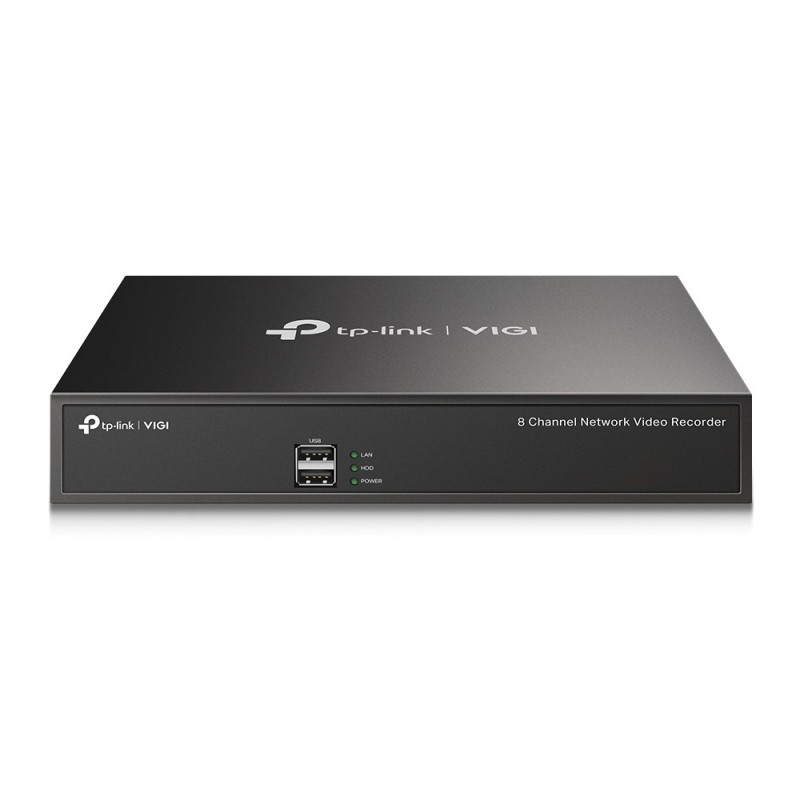 TP-Link VIGI NVR1008H Videoregistratore di rete (NVR) 1U Nero