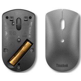 Lenovo ThinkBook mouse Ambidestro Bluetooth Ottico 2400 DPI