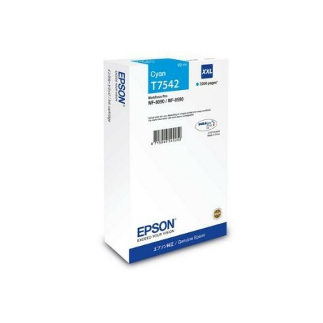 Epson T7542 cartuccia d'inchiostro 1 pz Originale Rendimento ultra elevato Ciano