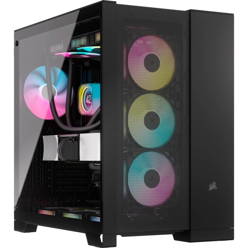 Geh Midi 6500D Airflow Tempered Glass Black