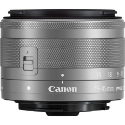 Canon Obiettivo EF-M 15-45mm f 3.5-6.3 IS STM - Argento