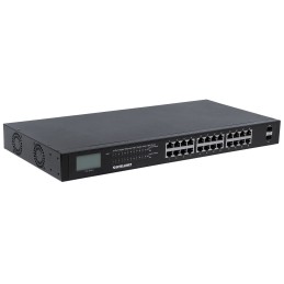 Intellinet 561242 switch di rete Non gestito Gigabit Ethernet (10 100 1000) Supporto Power over Ethernet (PoE) 1U Nero