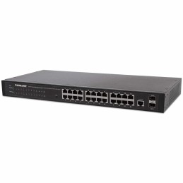 Intellinet 560917 switch di rete Gestito Gigabit Ethernet (10 100 1000) 1U Nero