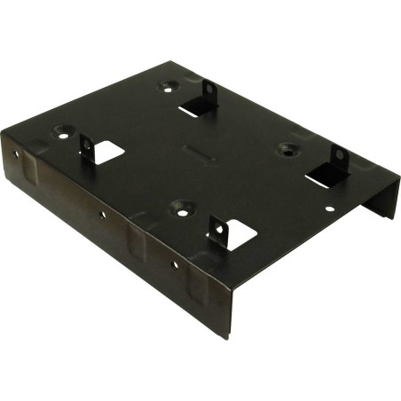 Inter-Tech 88885232 pannello drive bay 2x 2,5" Pannello incassato Nero