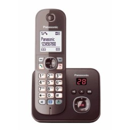 Panasonic KX-TG6821GA telefono Telefono DECT Identificatore di chiamata Marrone