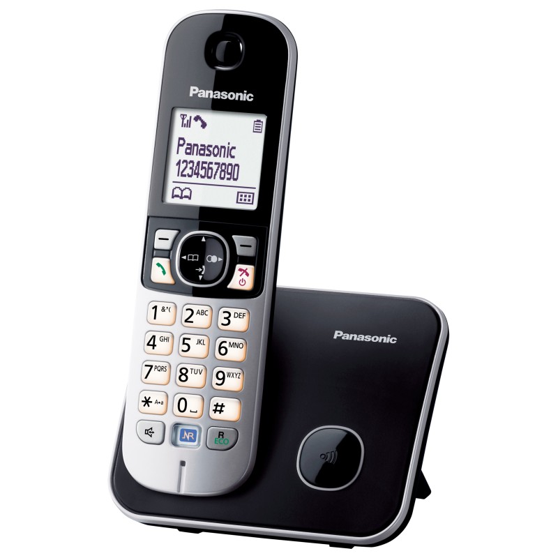 Panasonic KX-TG6811GB telefono Telefono DECT Identificatore di chiamata Nero