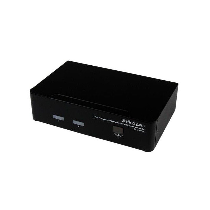 StarTech.com SV231DPUA KVM switch Black