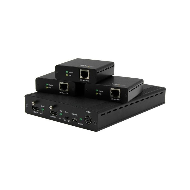 4 Port Wall Mount VGA Video Splitter