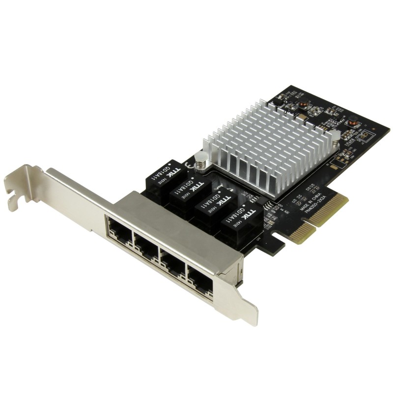 4 Port PCI Express Gigabit Ethernet Netzwerkkarte