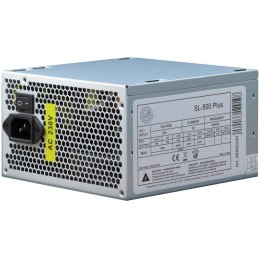 Inter-Tech SL-500 Plus alimentatore per computer 500 W 20+4 pin ATX ATX Argento