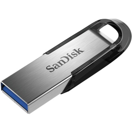 SanDisk Ultra Flair unità flash USB 32 GB USB tipo A 3.2 Gen 1 (3.1 Gen 1) Nero, Acciaio inossidabile